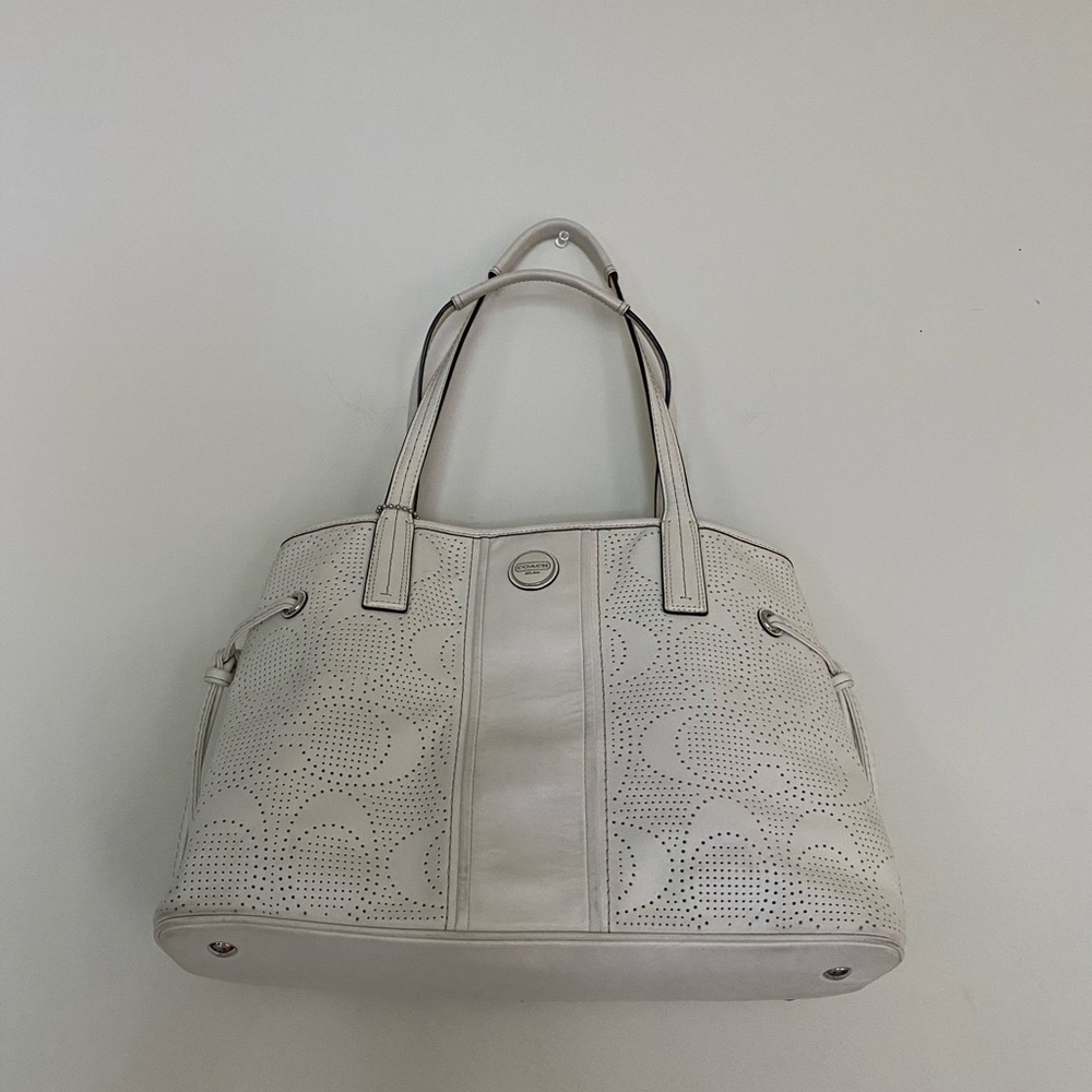 Coach bag in white